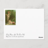 Baby Mozes en de Nijl Briefkaart (Achterkant)
