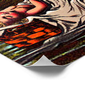 Baby Mozes op het poster van de rivier (Hoek)