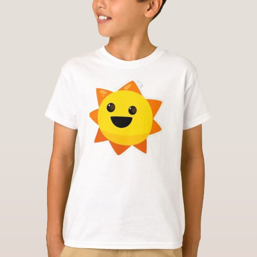 Baby Mr. Sun from Sprunki T-shirt (Voorkant)