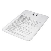 Baby MSDS Bath Mat (Gekanteld)