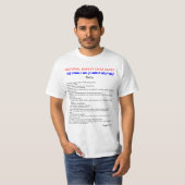 Baby MSDS grappige T-Shirt (Voorkant volledig)