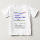 Baby MSDS T-Shirt (Voorkant)