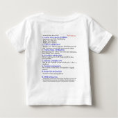 Baby MSDS T-Shirt (Achterkant)