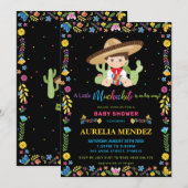 Baby Muchachito Fiesta Mexican Baby Boy Shower Kaart (Voorkant / Achterkant)