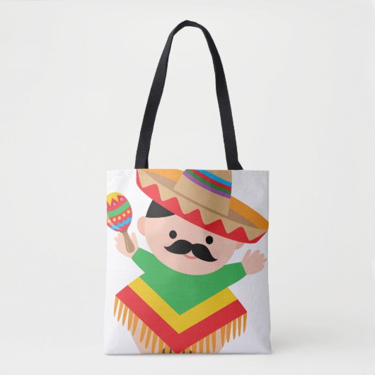 Baby Muchacho, Fiesta Bag Tote Bag (Voorkant)