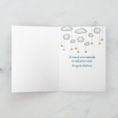 Baby Muis Slapen in een Cloud Kaart (Binnen)