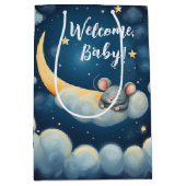 Baby Muis Slapen in een Cloud Medium Cadeauzakje (Voorkant)