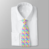 Baby - Multicolored Square Design Stropdas (Gebonden)