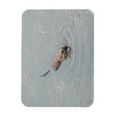 Baby Muskrat Flexibele fotomagneet Magneet (Verticaal)