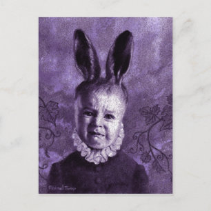 Baby Mutant Bunny Briefkaart