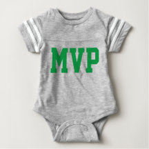 Baby MVP Football Jersey Bodysuit (alleen voorzijd