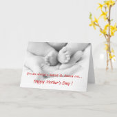 Baby n Mom Card Kaart (Gele Bloem)