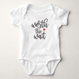 Baby Na IVF Wacht De Tijd Romper