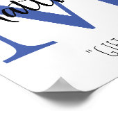  Baby naam Betekenis kamer Poster (Hoek)