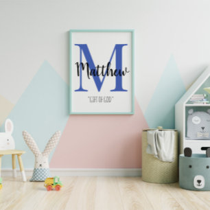  Baby naam Betekenis kamer Poster
