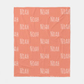 BABY NAAM Blanket Fleece Deken (Voorkant)