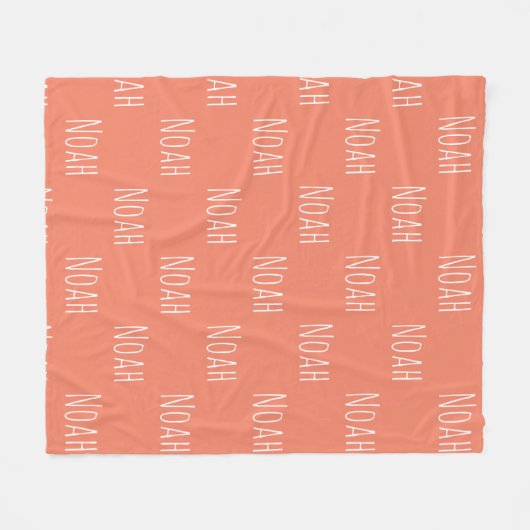 BABY NAAM Blanket Fleece Deken (Voorkant (Horizontaal))