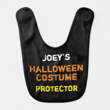 Baby Naam Halloween Costume Protector Black