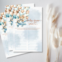 Baby Naam Race Baby shower Party Game