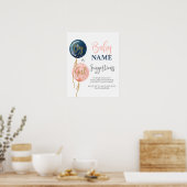 Baby Naam Suggesties Geslacht Poster (Keuken)