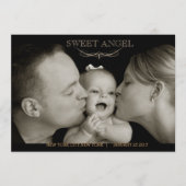 baby-naamceremonie Traditionele standaardenvelop Programmakaart (Voorkant)