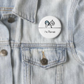 Baby-naamplaatje Ronde Button 5,7 Cm (In situ)