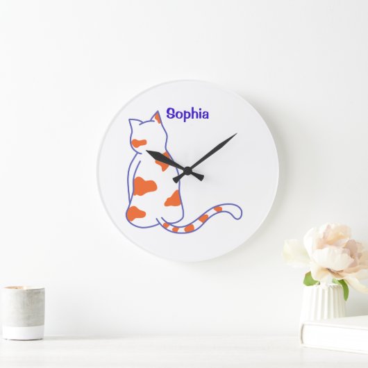 Baby Name personalized, Nursery, kids    Square Wa Grote Klok (Huis)