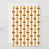 Baby Naming Cradle Indian Ceremony sjabloon Kaart (Achterkant)