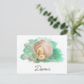 Baby Nap Briefkaart (Staand voorkant)