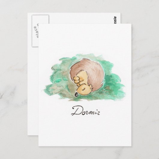 Baby Nap Briefkaart (Voorkant / Achterkant)