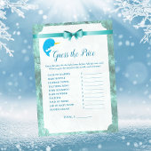 Baby Narwhal raadt het Baby shower-spel Kaart