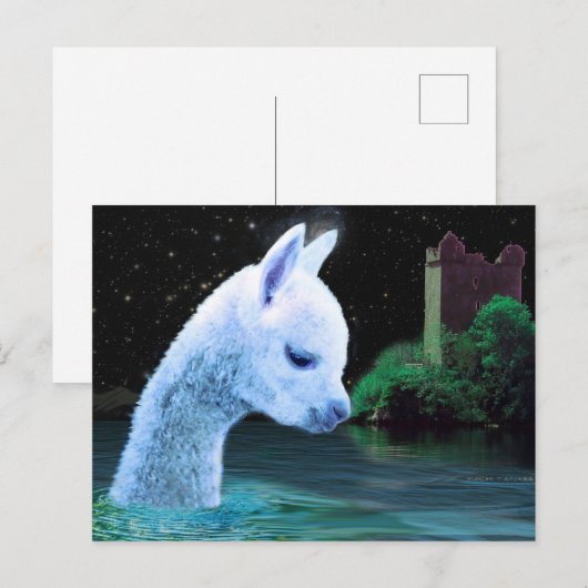 Baby Nessie Briefkaart (Voorkant / Achterkant)