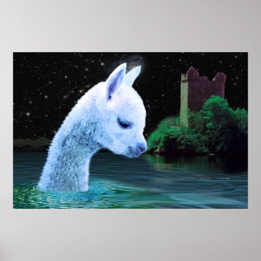 Baby Nessie Poster (Voorkant)