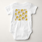 Baby net uitgekomen body voor baby's romper (Achterkant)