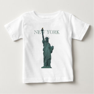 Baby New York Shirt NYC Status of Liberty Souvenir