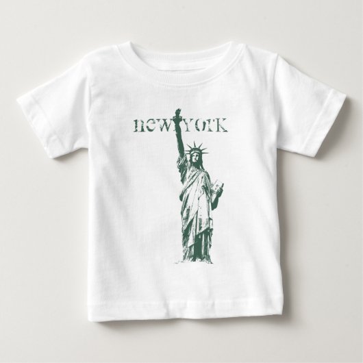 Baby New York Shirt NYC Status of Liberty Souvenir (Voorkant)