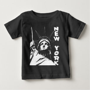 Baby New York Shirt Standbeeld van de Vrijheid Shi