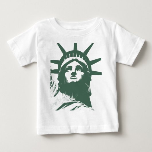 Baby New York Shirt Status van het Shirt van de Vr (Voorkant)