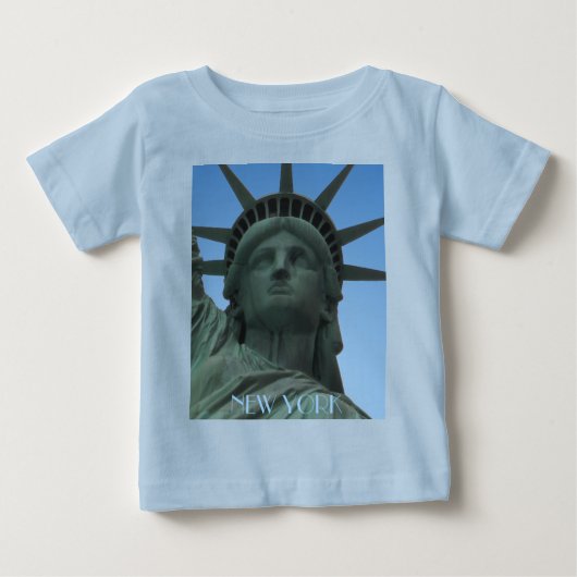 Baby New York Shirt Status van het Shirt van de Vr (Voorkant)