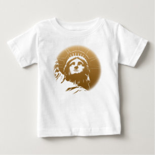 Baby New York T-shirt NYC Beeld van de Vrijheid So