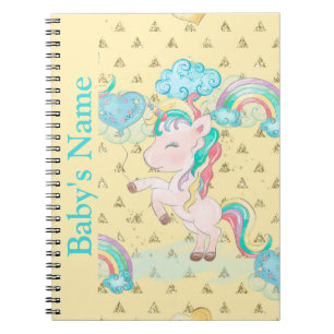 Baby Newborn Photo Album Unicorn Notitieboek