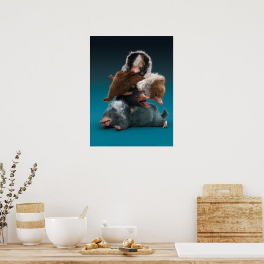 Baby NIFFLER™-pool Poster (Keuken)