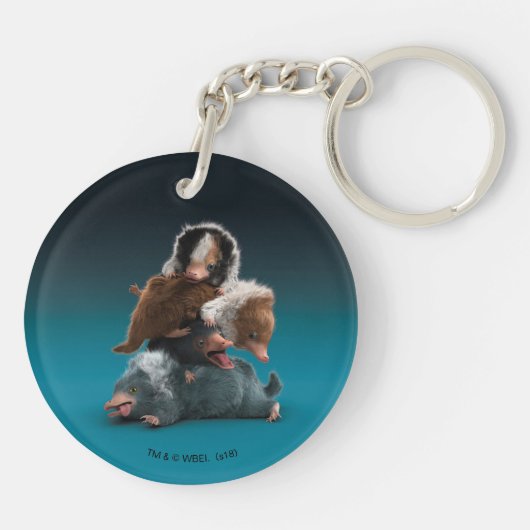 Baby NIFFLER™-pool Sleutelhanger (Achterkant)