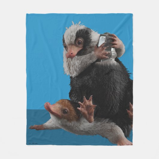 Baby Nifflers Find A Prize Fleece Deken (Voorkant)