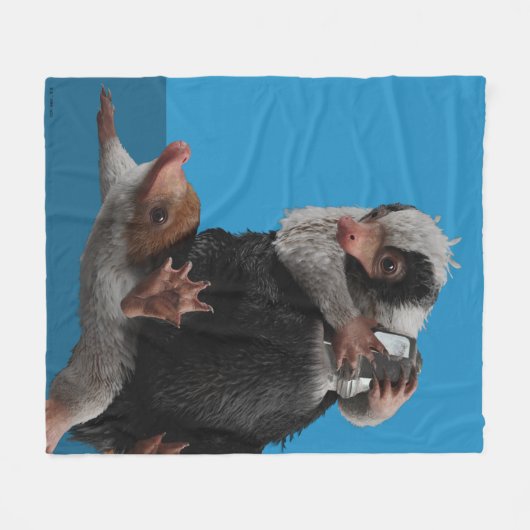 Baby Nifflers Find A Prize Fleece Deken (Voorkant (Horizontaal))