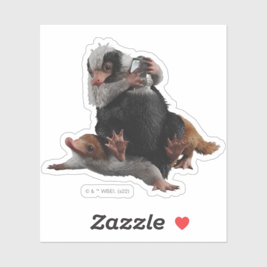 Baby Nifflers Find A Prize Sticker (Vel)