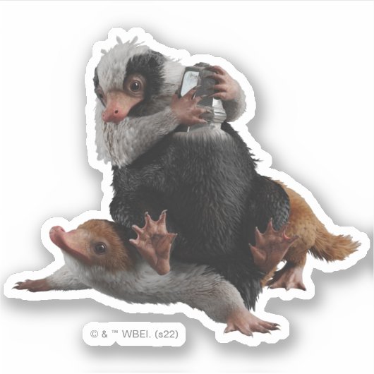 Baby Nifflers Find A Prize Sticker (Voorkant)