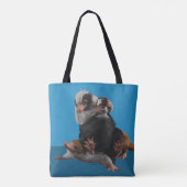 Baby Nifflers Find A Prize Tote Bag (Achterkant)