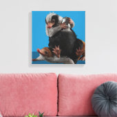 Baby Nifflers zoeken prijs Canvas Afdruk (Insitu (Woonkamer))