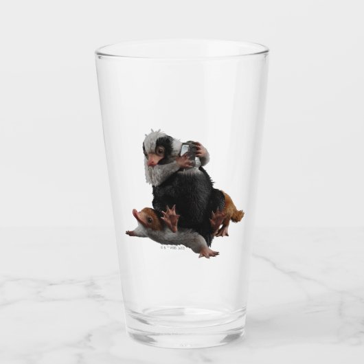 Baby Nifflers zoeken prijs Glas (Voorkant)